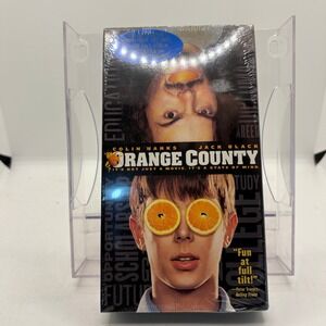 Orange County VHS Movie Colin‎ Hanks Jack Black Sealed 2002 Paramount